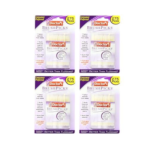 The Doctor\'s 1100 (4 x 275) : Doctor\'s Brushpicks Treatment, 1100 Count