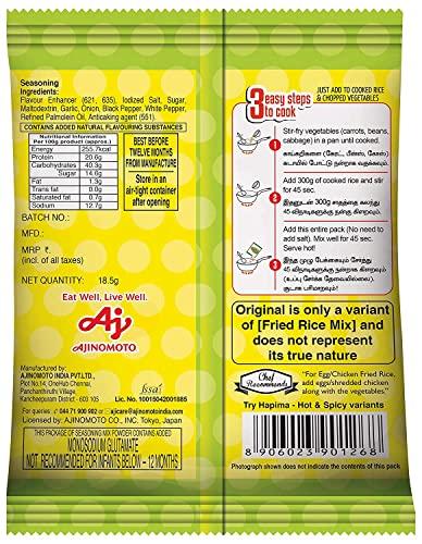 Spice Rich Seasonings Pvt Ltd Hapima Fried Rice Mix Original , 185g (Pack of 10*18.5Gr)