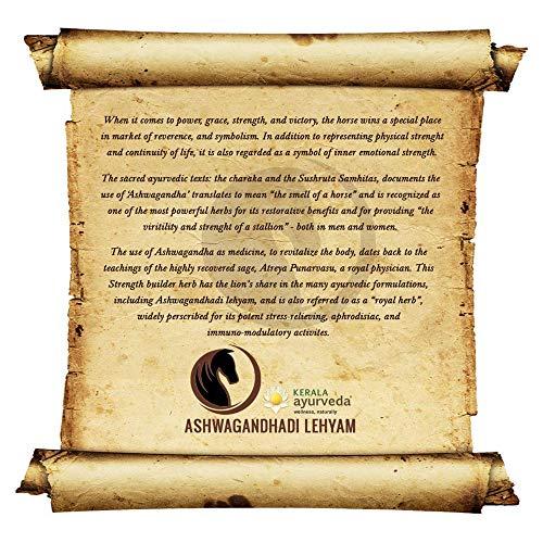 KERALA ayurveda Kerala Ayurveda Aswagandhadi Lehyam - 500 g & Kerala Ayurveda Neelibringadi Keram Liquid - 200 ml