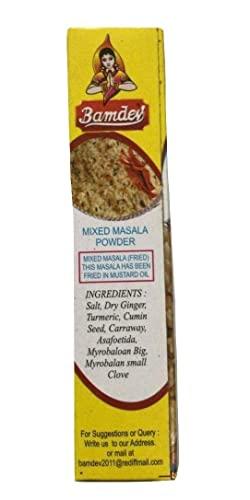 Bamdev & company Bamdev Buknu Masala Powder | Hazmi Masala | Bhuknu Masala Powder | Kanpur Speciality | buknu powder kanpur, used as a seasoning, aids disgestion (100 Grm)(Pack 4)