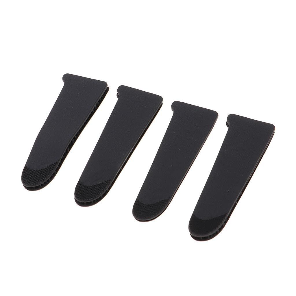 CALANDIS CALANDIS 4 Pairs Adjustable Sleeve Cuff Tab Hook Loop Tape Clothing Accessories E