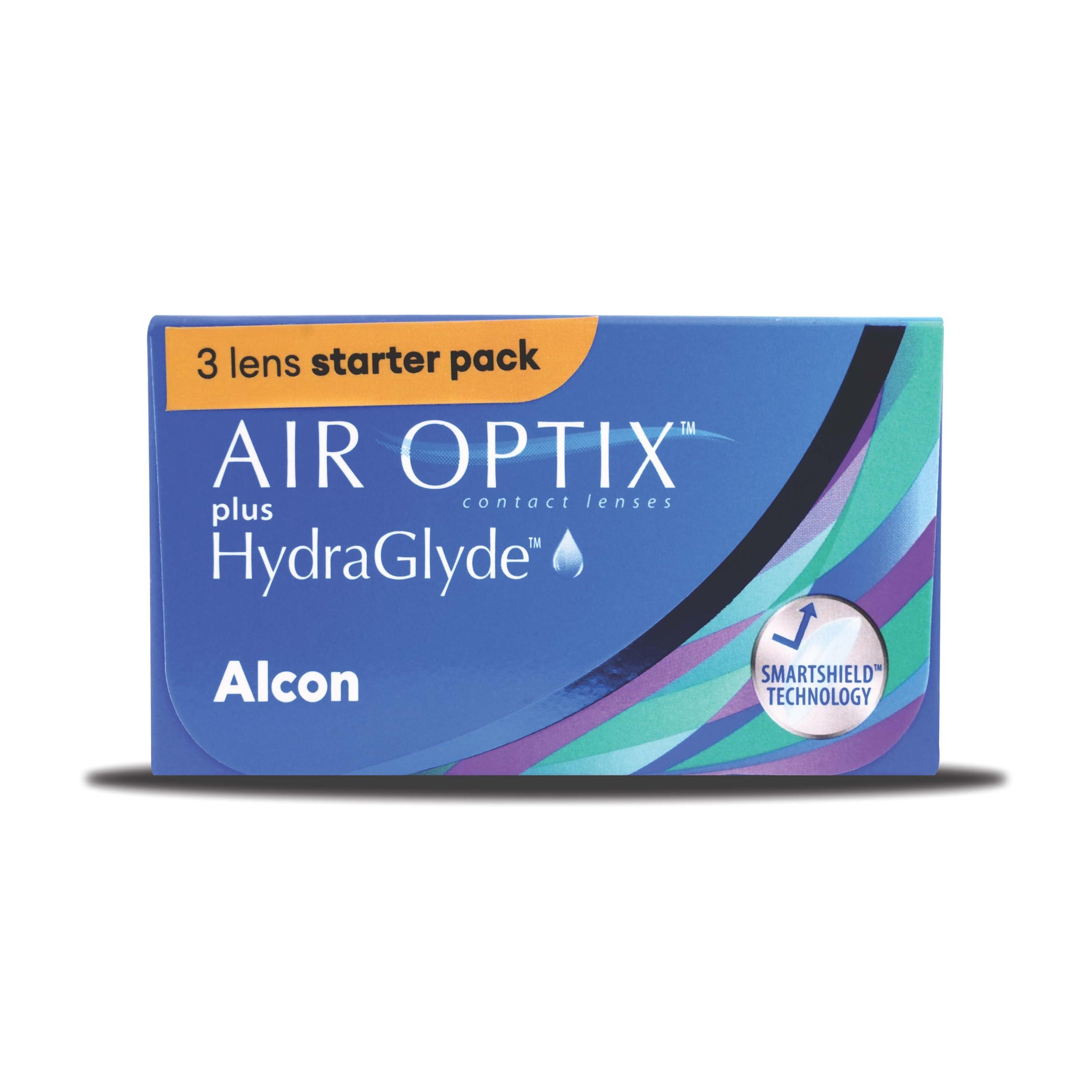 ALCON Alcon Air Optix Plus Hydraglyde - Monthly Disposable Contact Lenses (-4.75, Clear, Pack of 3)