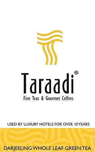 TARAADI TARAADI"S DARJEELING Green Tea| HIGH Grown in The HIMALAYAS| Premium Whole Leaf FTGFOP1| (250 G)