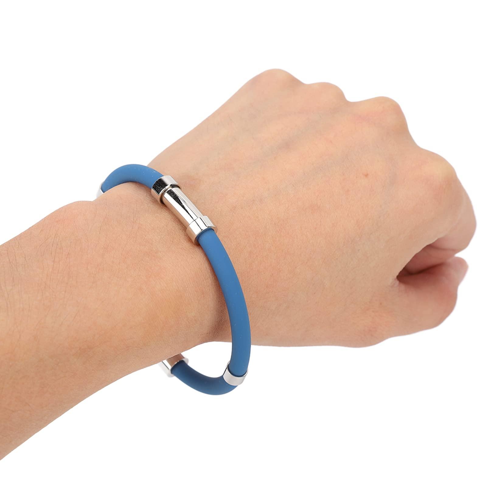 Generic KTM Healthcare Anti Static Wristband, Static Bracelet Easy To Use Improving Sleep Quality Stylish for Gift (Blue)