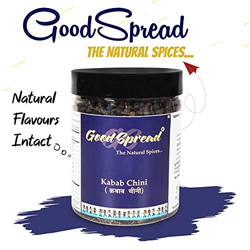 GoodSpread GoodSpread | Organically Grown | Kabab Chini | 200 grams | Cubeb | Kebab Chini | Shital Chini | Long Tailed Pepper | Sarvsugandhi | Java Pepper | Kubeb Berries |