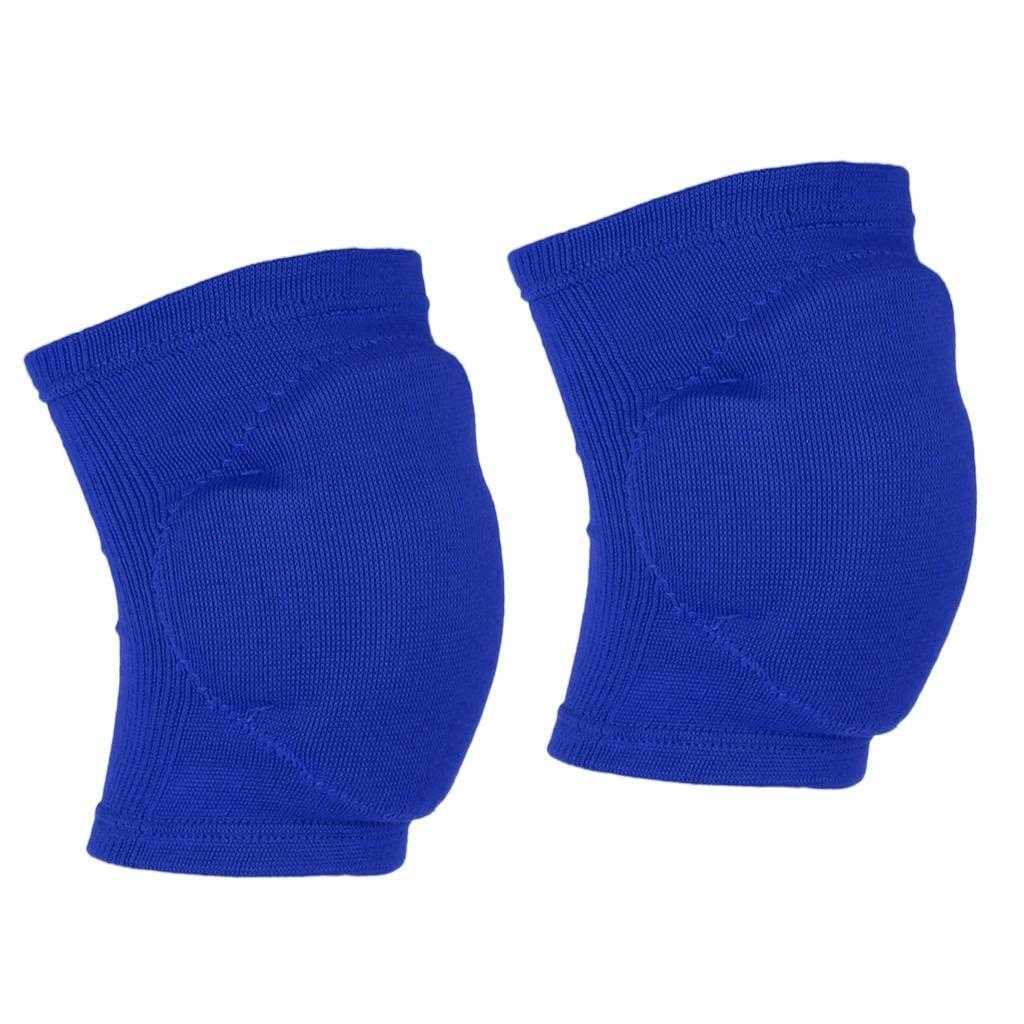 IVELECT Sports Knee Support Brace Protector Elbow Compression Sleeve Knee Blue