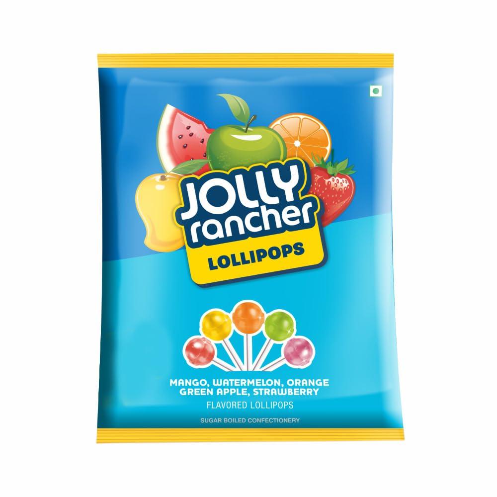 HERSHEY\'S HERSHEY\'S Jolly Rancher Lollipops 525gm Pouch, Mango