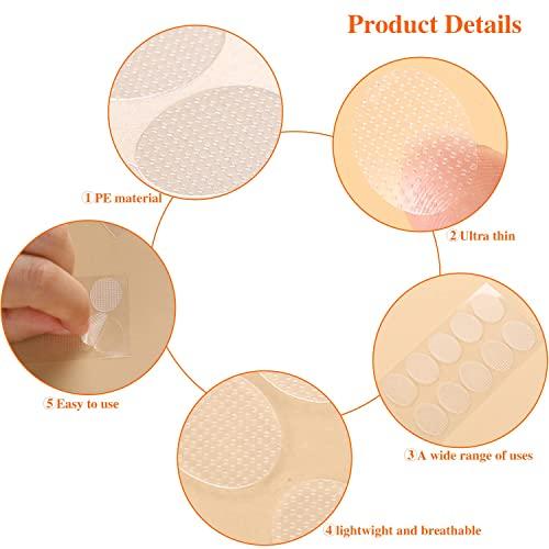 Sichumaria Earring Lobe Support Patches:Earring Support Patches Large Earrings Support Sticker Reduces Strain Ear Patches for Heavy Earrings Men Women Long Time Wear Earrings (100 Patches)