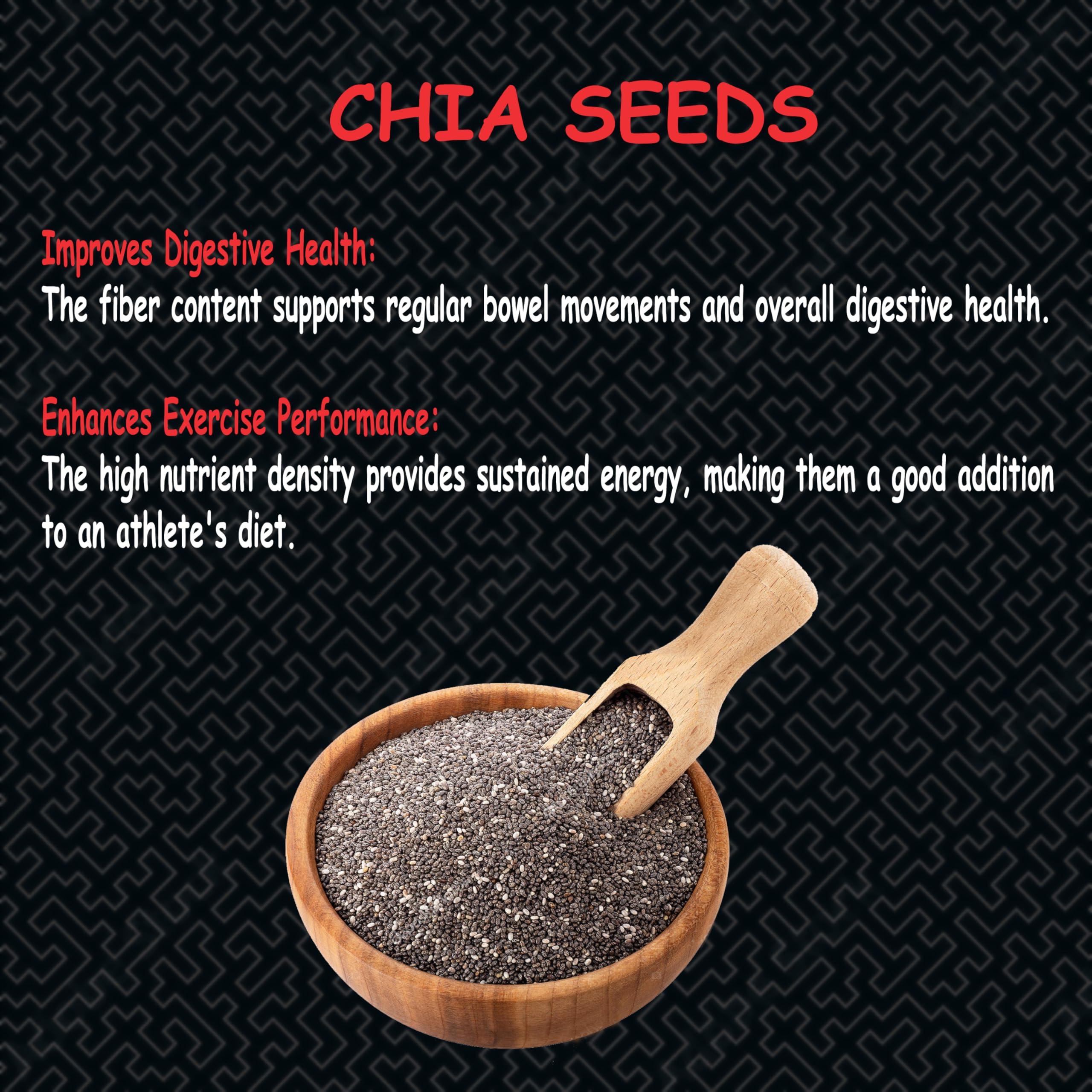 WAAHO WAAHO Chia Seeds 250 gram, Organic Raw Whole chia seeds packet of 250 gram