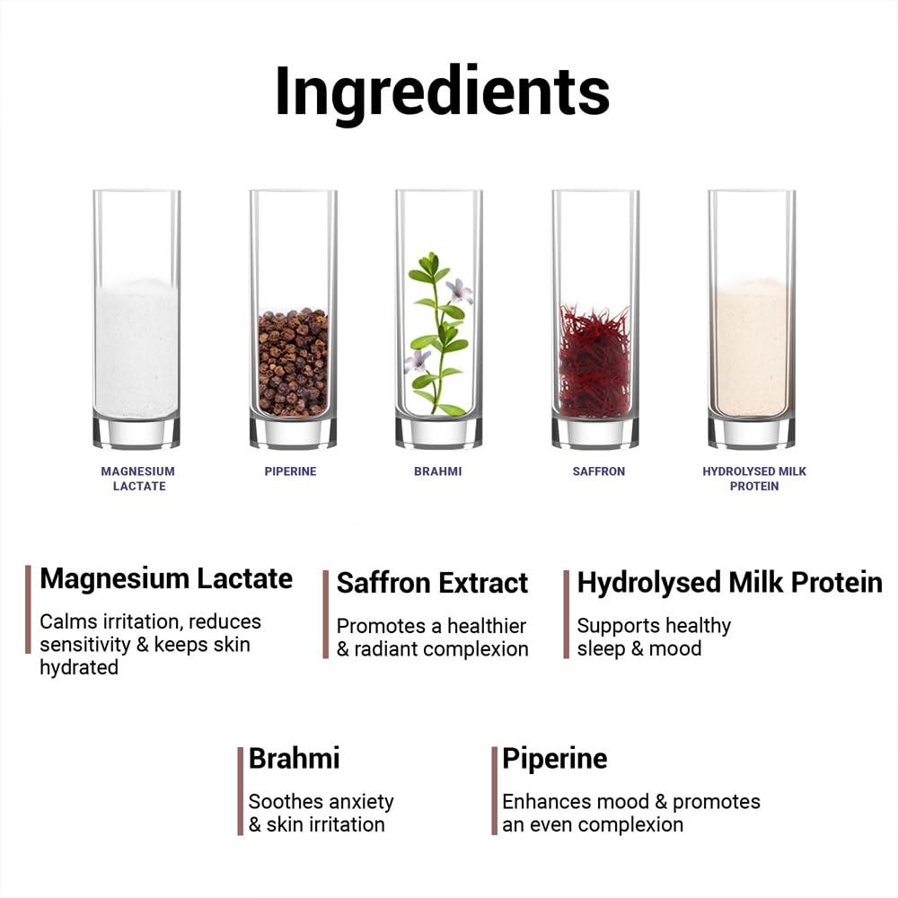 Sereko Sereko Calming Candy Tabs Supplements, Improve Quality Sleep, Reduce Stress Levels, Mood Swings & Enhance Overall Skin Health for Women & Men | Non - Addictive 10 Tablets