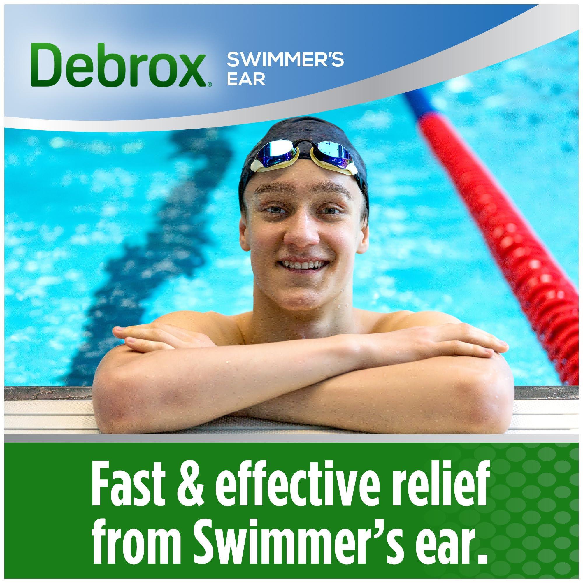 Debrox Debrox Swimmer\'s Ear Relief Ear Drying Drops | Water Clogged Ear Relief | 1.0 FL OZ