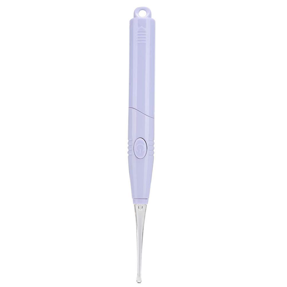 Shanrya Earpick, Ear Tweezers, Purple for Children Kids