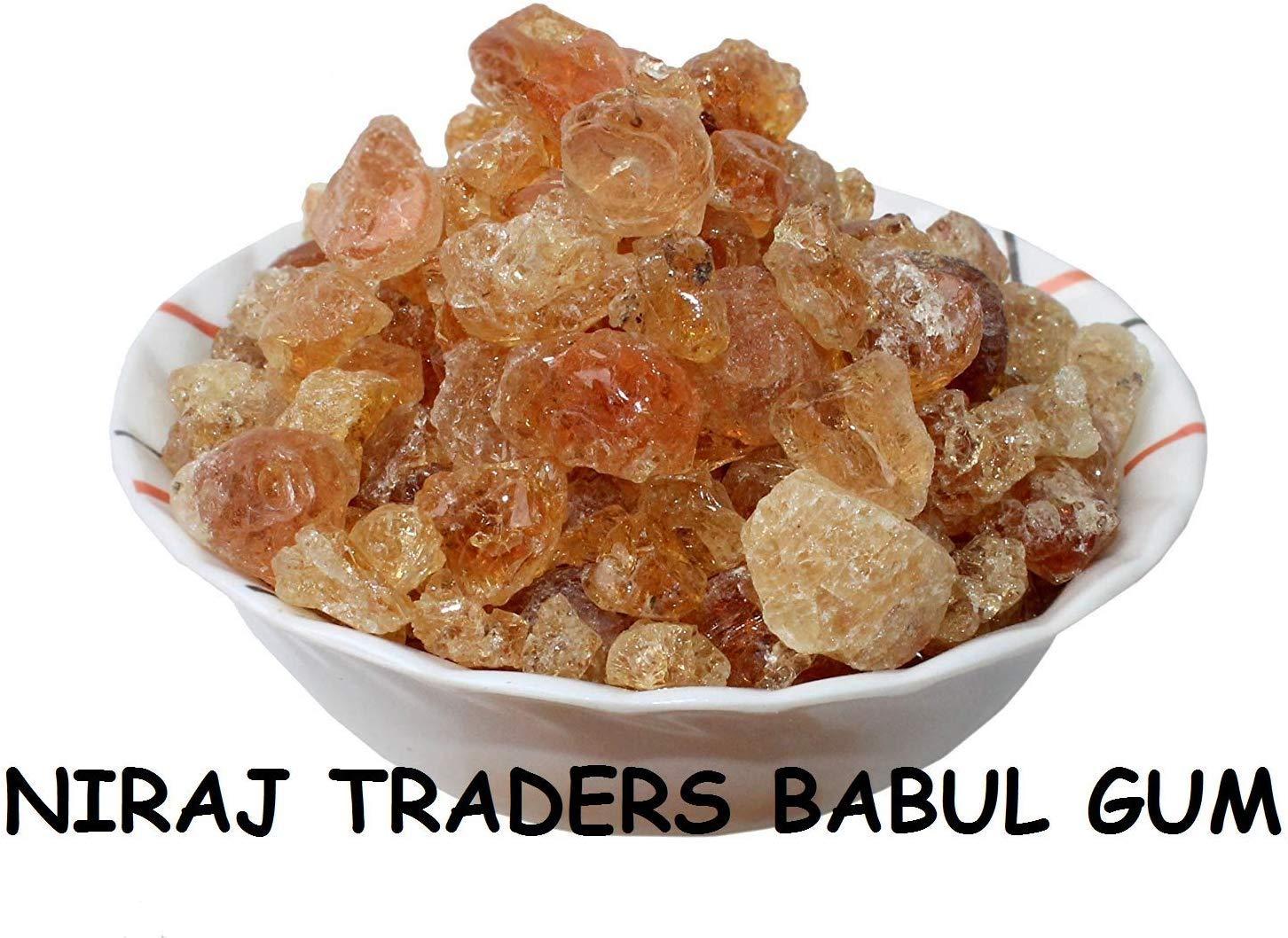 NEERAJ NEERAJ - Babul Gond - Kikar Gum - Edible Gum - Gum Arabic - Gond Batain - Babool Gond for Ladoo - 400 Gm