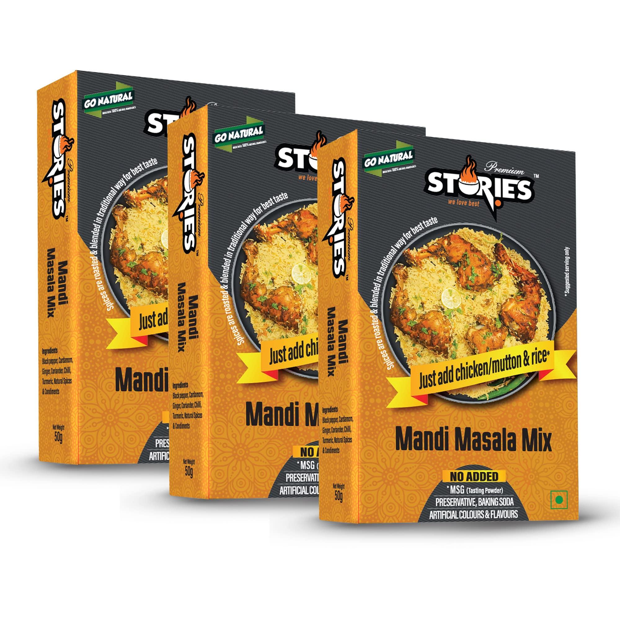 Stories Arabian Mandi Masala Mix - Pack of 3