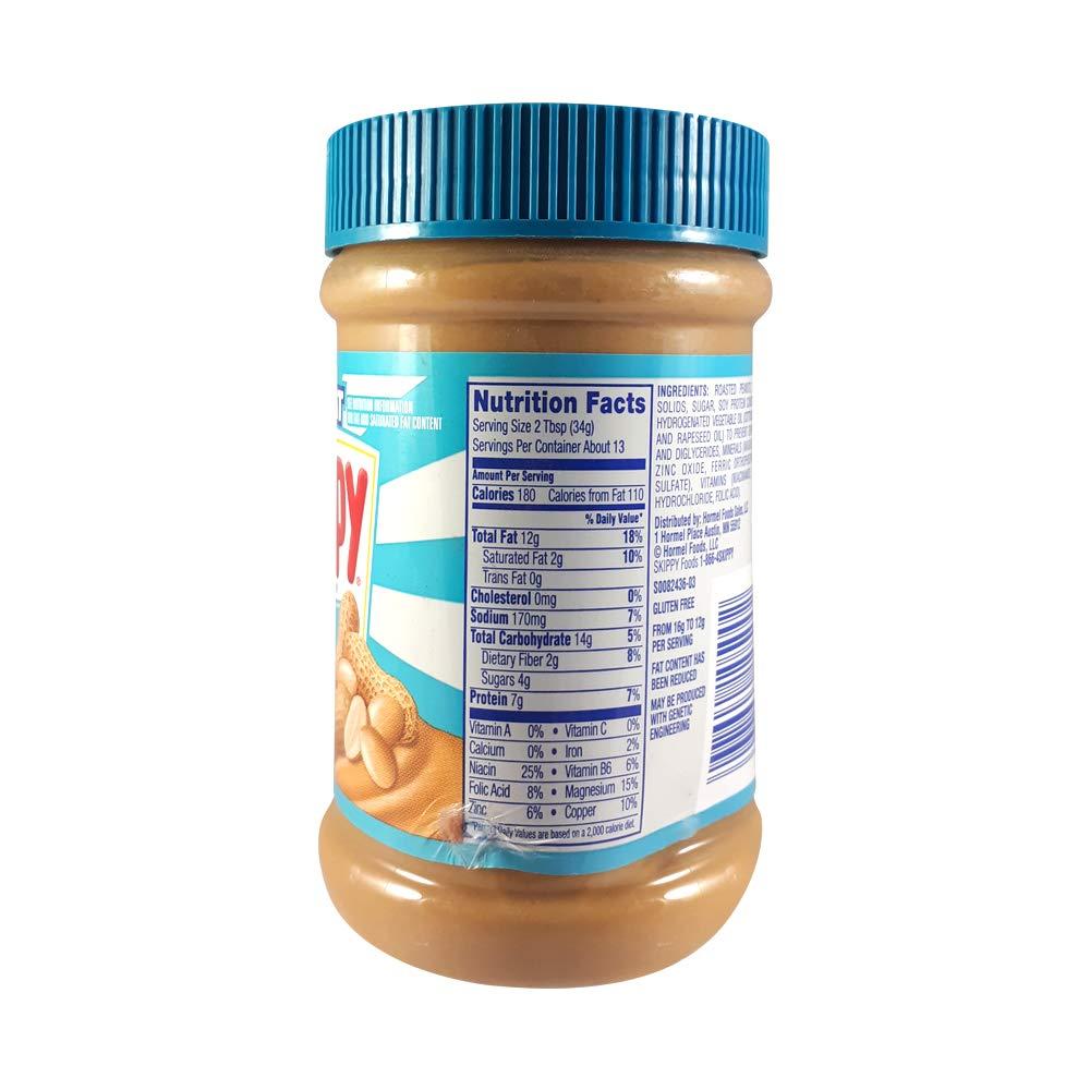 SKIPPY Skippy Peanut Butter Reduced Fat Creamy, 462g