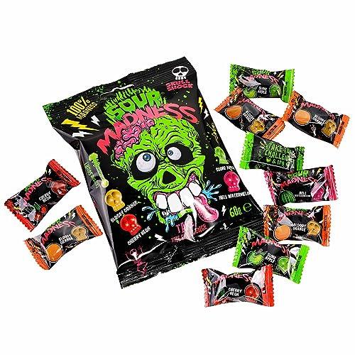 Sour Madness Sour Madness Skull Shape Candy Extreme Sour Take The Challenge 60g (Imported)