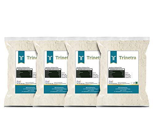 Trinetra Trinetra Multigrain Atta (Multigrain Flour)-1Kg (Pack of 4)