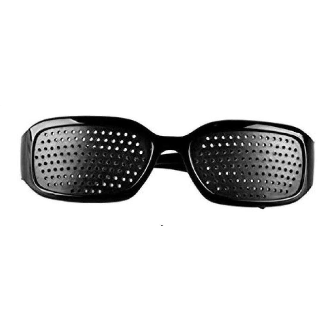 Digital Shoppy Digital Shoppy 3 Styles Unisex Pinhole Glasses Eye Exercise Eyesight Improve Natural Healing Eyeglasses (P3)