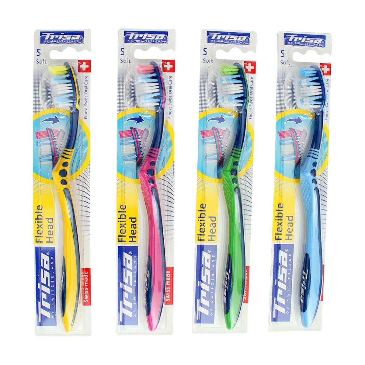 TRISA Trisa Flexible Head Soft Toothbrush (Assorted Color)