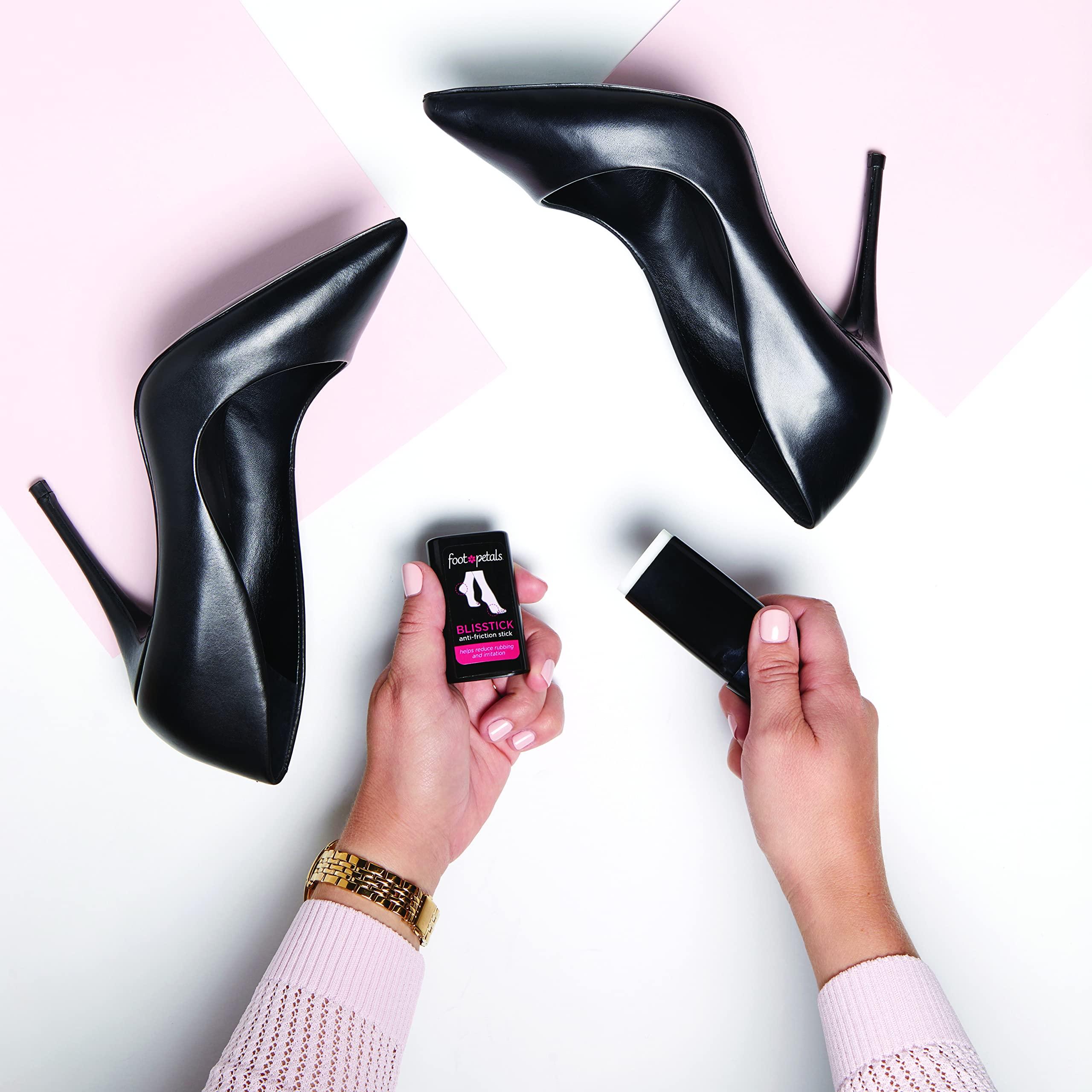 FOOT PETALS Foot Petals Women's Blisstick Anti-Friction Stick Insole, Ivory, Medium/One Size M US