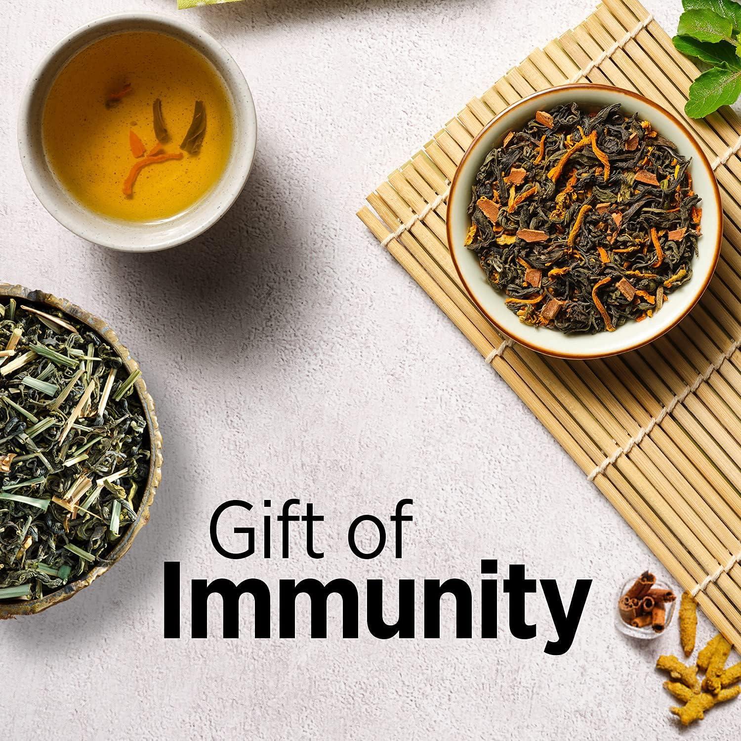 Chaayos Chaayos Premium Rakhi Gift Hampers | Contains Cinnamon, Turmeric Cardamom & Lemongrass Green Teas | Whole Leaf Tea Set | Gift Hamper for Family and Friends | Luxury Rakshabandhan gift set | Raksha Bandhan Gift