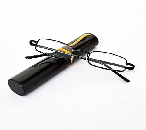 SpexIcon SpexIcon Pack of 2 - Pen Type Reading Glasses For Men & Women, Multicolor Pack (Multicolor, 1.25)