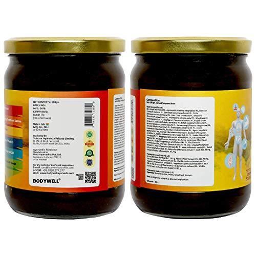 BodyWell BODYWELL Chyawanprash with 40+ Ayurvedic Herbs, Immunity, Energy, Strength, Stamina, Support for all age groups, 600 Grams