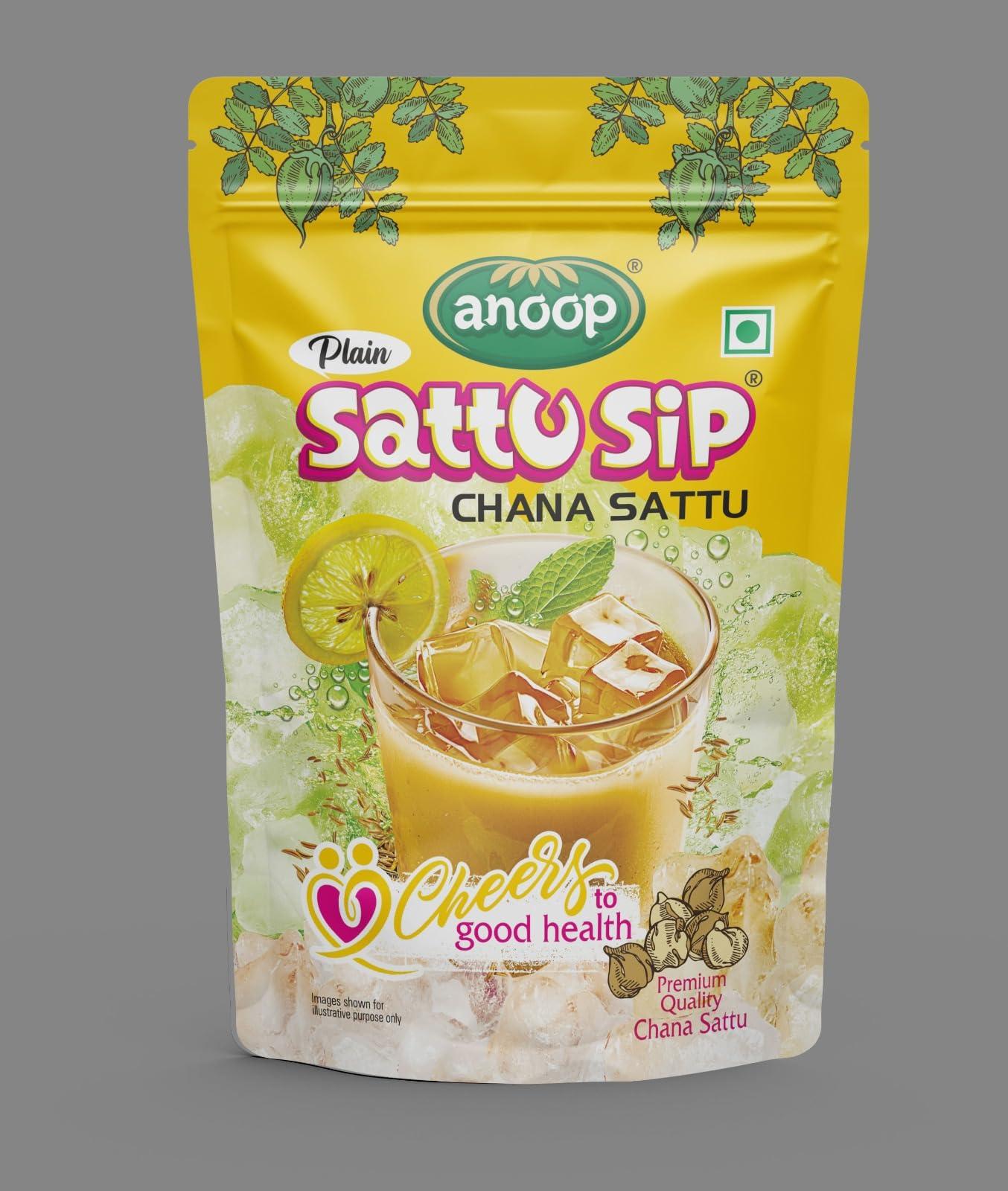 Anoop Anoop Sattu (Channa Sattu Sip) (500gms*4) Pack of 4 (2kg)