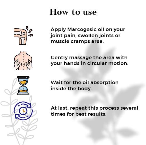 Generic Marcogesic oil Roll on 50 ml | Pain Relief Oil, Relieves Joint Pains & Body Pains | Made With Natural Ingredients