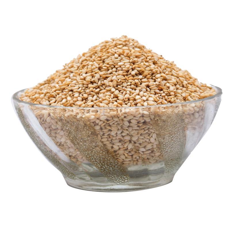 The Whole Food Co. The Whole Food Co. - Premium White Sesame Seeds (Safed Til), 500g