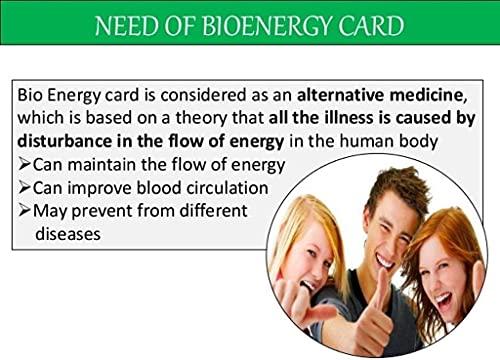 Pentbuns 2 mm Bio Energy Card and 1 Anti-Radiation Chip (Phone, Laptop, Tablet, Mobile, PC Etc) for Men and Women Pack of 2 (Multicolour)