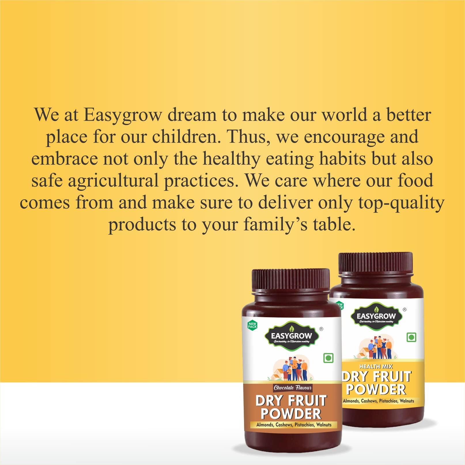 Easygrow Easygrow Healthy Mix Nuts Powder, Dry Fruit Powder For Kids - 100 gm , Dry Fruit Powder For Adult