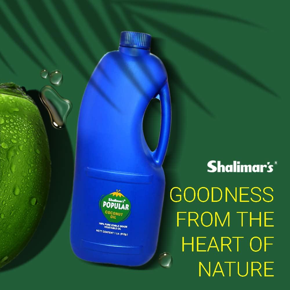 SHALIMARS Shalimar\'s Coconut Oil -1 Ltr Pet Jar