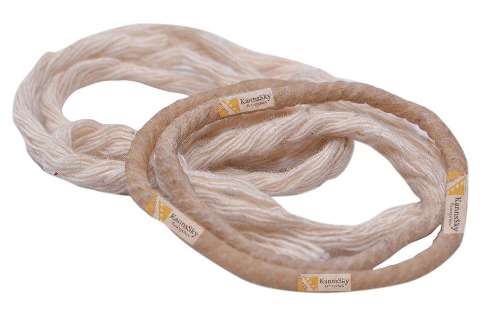 BlomiDeal BlomiDeal Thread Yoga Traditional Sutra Neti Kriya with Wax for Yogic Kriya (50)