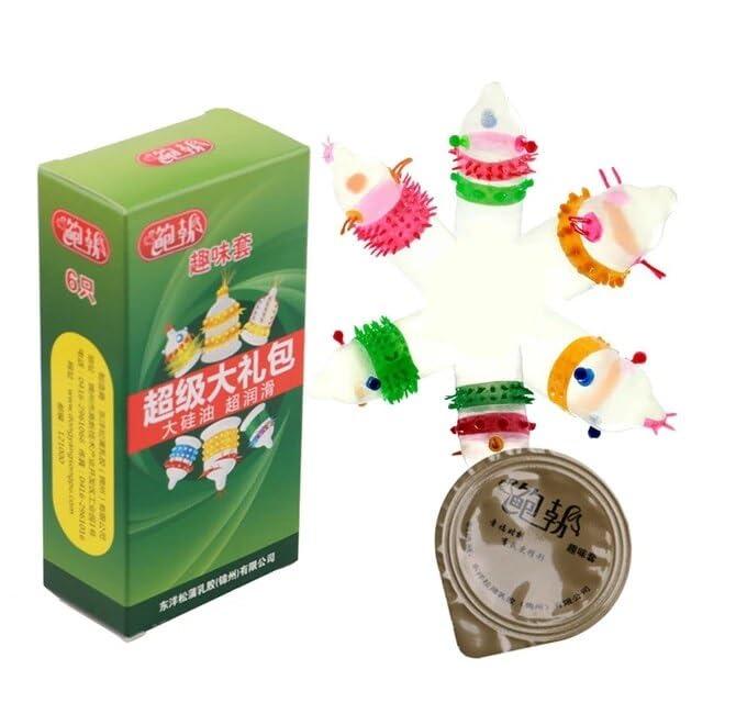 Joystick Extra Large More Mutual Climax with Extra Dotted and Spike Condom For men