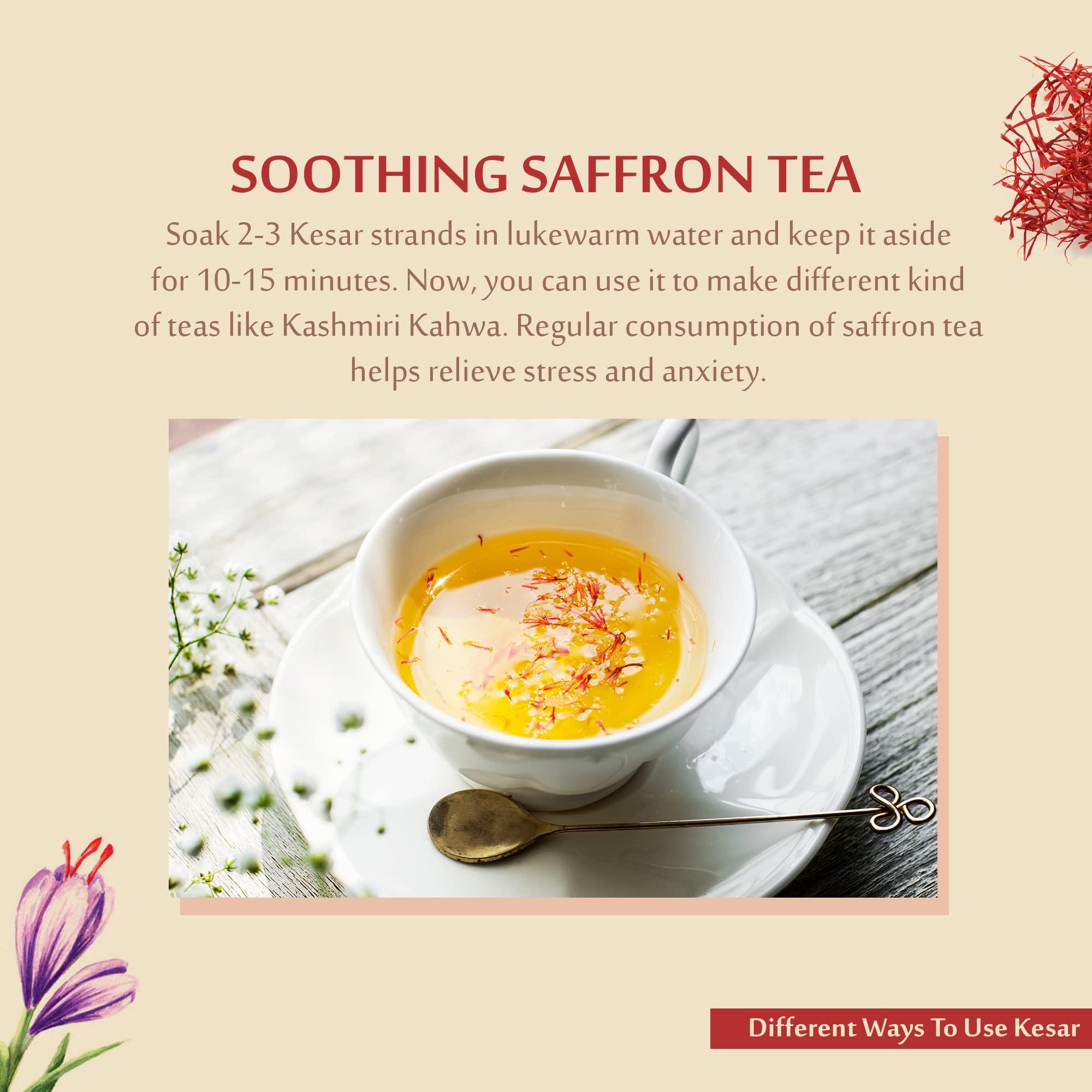 UPAKARMA UPAKARMA Original Afghani Kesar/Saffron | Handpicked Pure & Natural | 1 Gram- Pack of 1