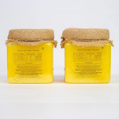 BrajRatna Brajratna A2 Gir Cow Ghee | 100% Desi Cow | Vedic Bilona Method | pack of 2 (500 ML) | Immunity Booster | A Product of Women Self Help Group (SHG)