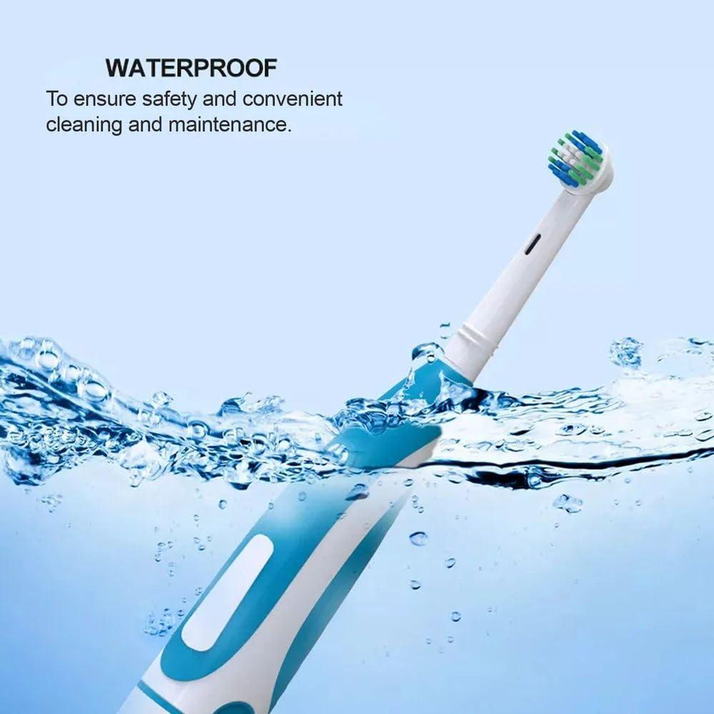 Cospex Cospex Electric Battery Operated Toothbrush, Deep Cleansing Toothbrush, Electric Toothbrush for Adults and Teens (Multicolor)