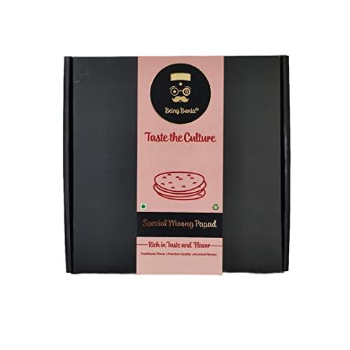 Being Bania Special Moong Papad - 100% Natural and Handmade | Moong dal papad | Appalam, papadam and fryums