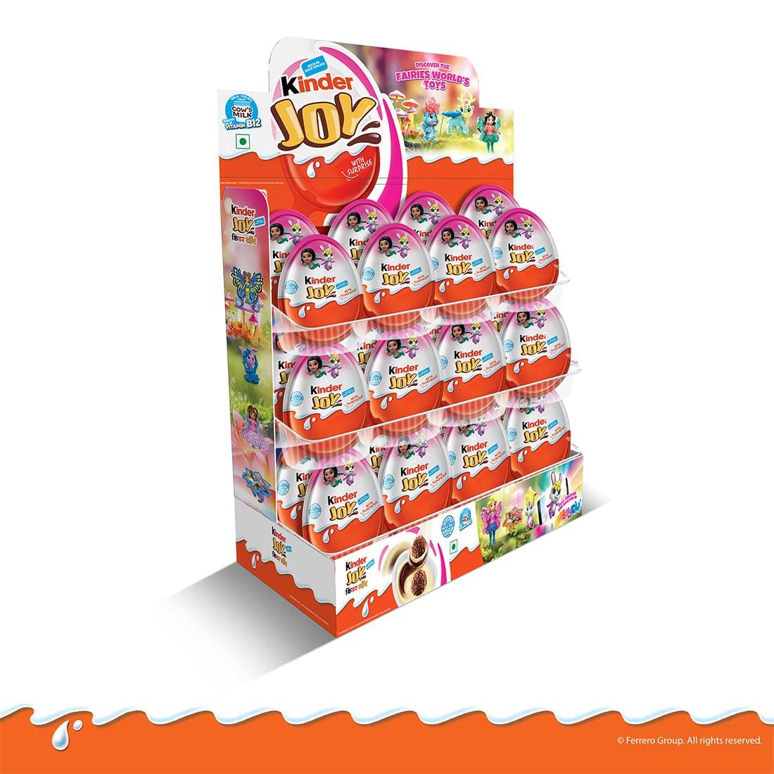 Kinder Joy Kinder Joy Chocolates For Girls, 24 Pieces, 480 Grams