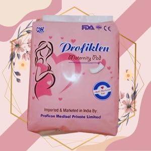 Profiklen Profiklen Maternity Pads for Women Super Absorption| Disposable Period Panties for Women Leak Proof - Pack Of 2 (5 Pads/Pack) - XXL