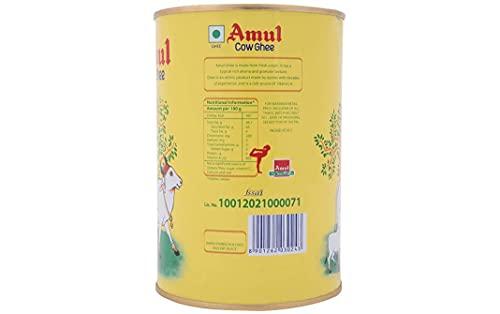 Amul Amul Ghee (Cow Ghee, Tin pack) 1L