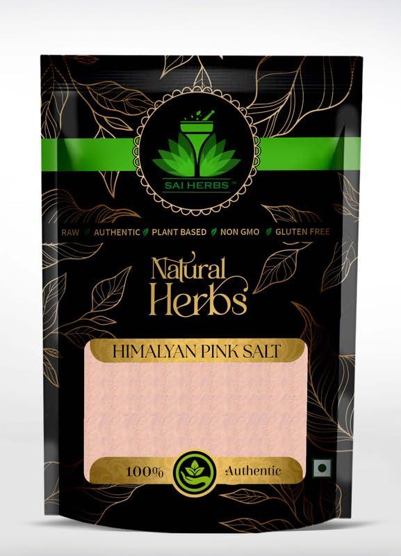 SAI HERBS SAI HERBS Pakistani Namak Powder - Pink Salt Powder - Lahori Namak Powder - Rock Salt Powder - Pure & Natural (500 Grams)