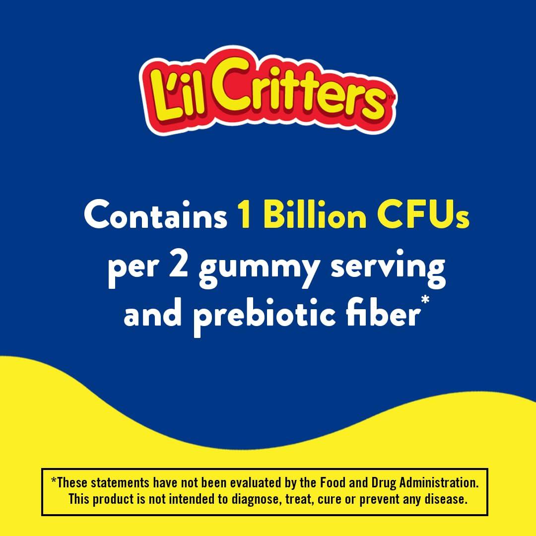 Lil Critters Lil Critters Kids Probiotics Gummies, 60 Count