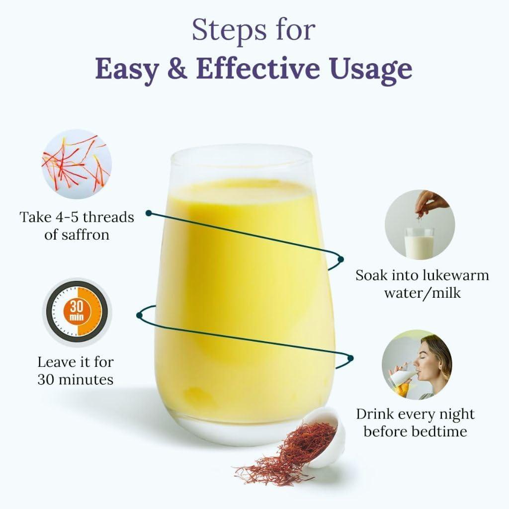 Kashmir ONLINE STORE Kashmir Online Store Pure And Natural Mongra Saffron - Premium Original Quality Kesar Grade A+++ For Pregnancy, Cooking, Face & Skin (1 Gram)