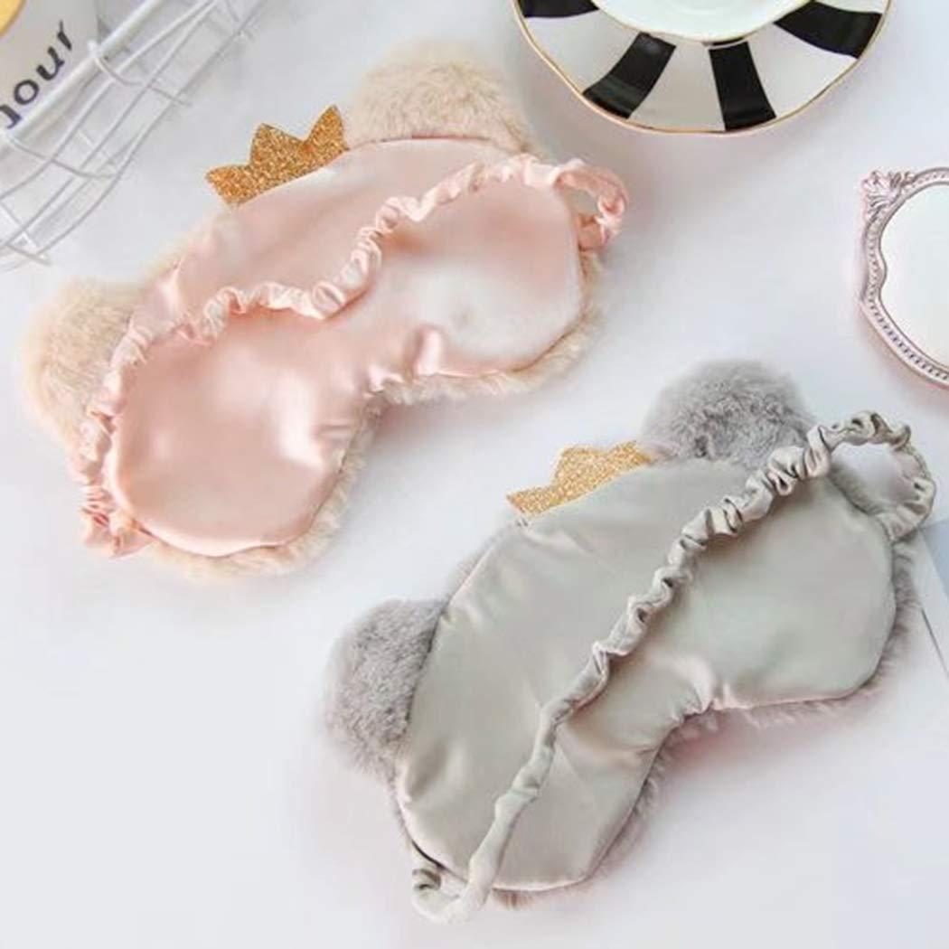 Fascigirl Fascigirl Lovely Portable Plush Cute Pig Sleeping Eye Cover Decoration Sleeping Mask Blindfold Mask