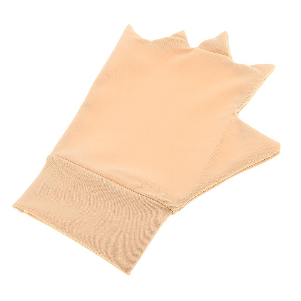 Magideal MagiDeal Magnetic Anti Arthritis Health Compression Gloves Fingerless Glove