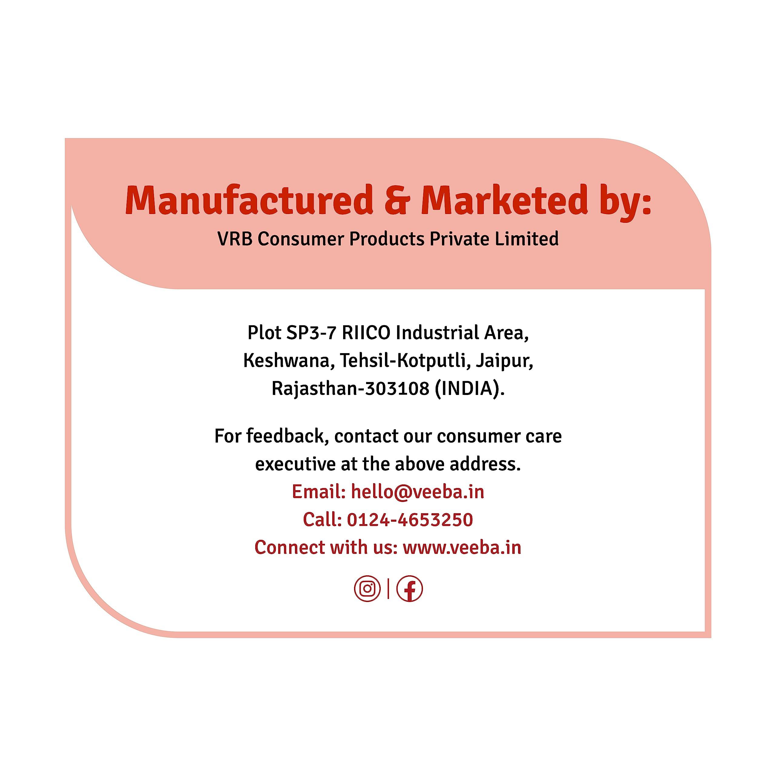 VEEBA Veeba Truly Tomato Ketchup (1kg) | No Added Preservatives | No Added Colour & Flavour | Non-GMO | Quality Tomato Ketchup I 100% Vegetarian