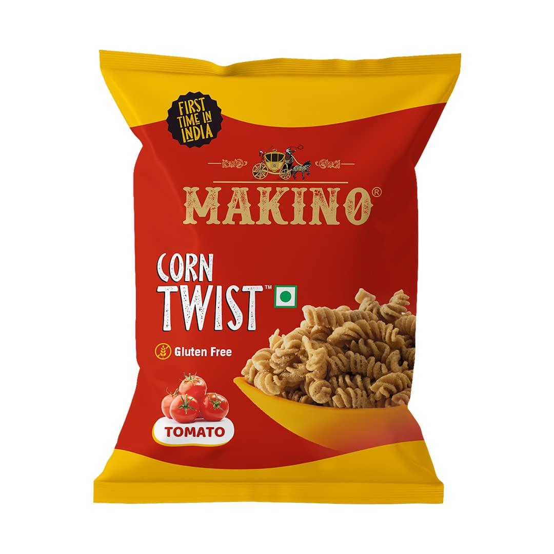 Makino Makino Cornax (2 Nacho Chips, 2 Corn Munch)(Each 60/150 gm)(Pack of 4)
