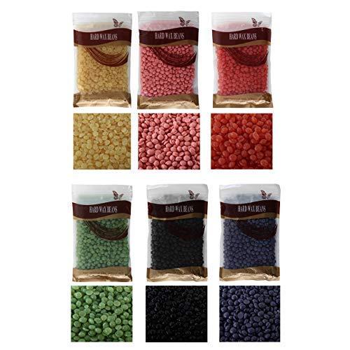 DEXO DEXO Hard wax beans for face and body, Hair Removal Hard Body Wax Beans for Face (Multicolor) Pack of 100 Gram.